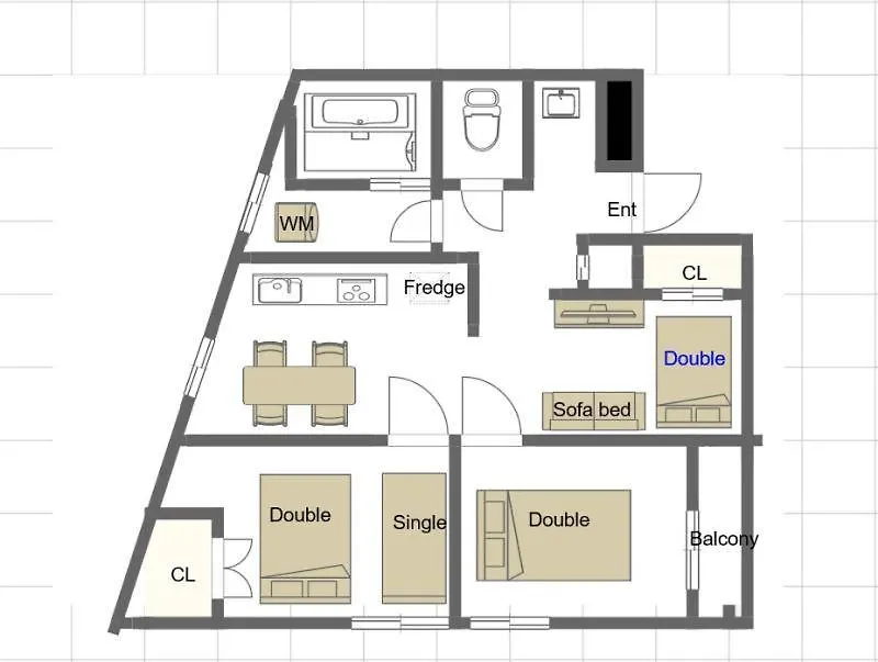 H-Nishikamata Colorbee House Apartment Tokyo Japan